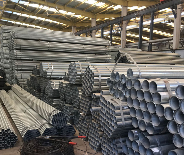 易县q235b热镀锌带钢管